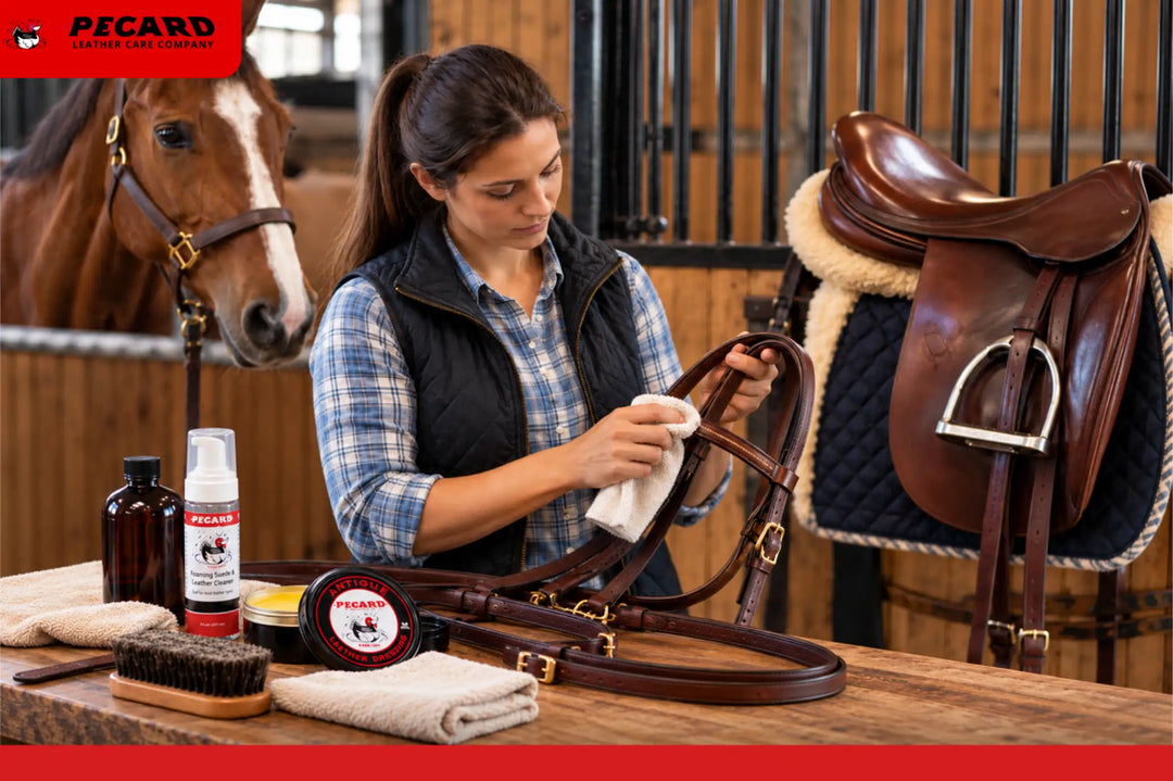 How to Care for Leather Horse Tack